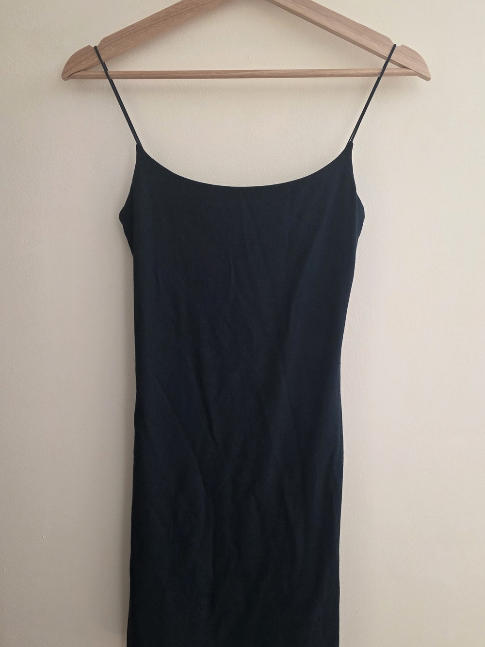 Wilfred Free Dark Green Camisole Slip Dress
